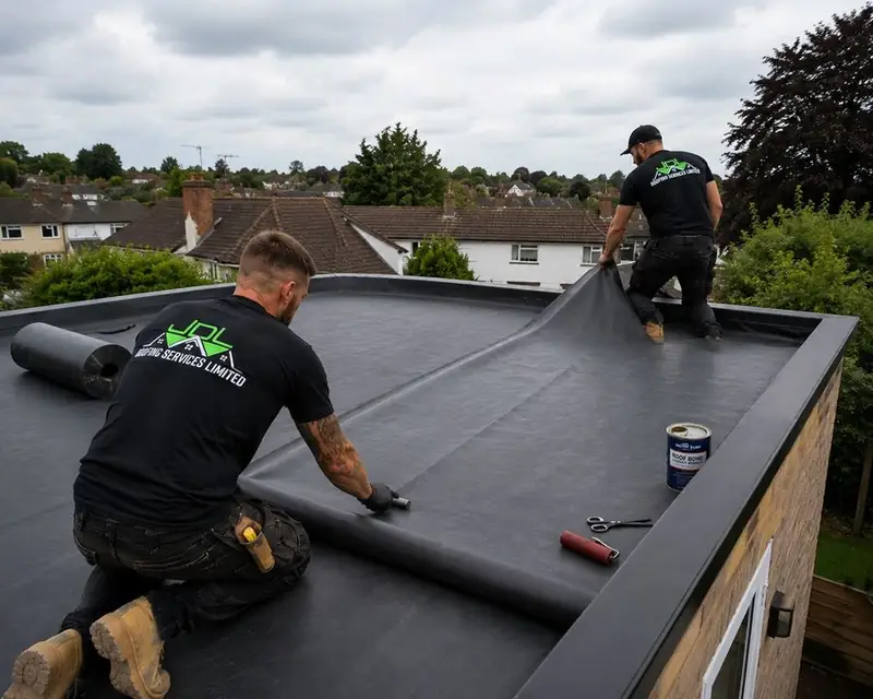 Flat roofing (EPDM)